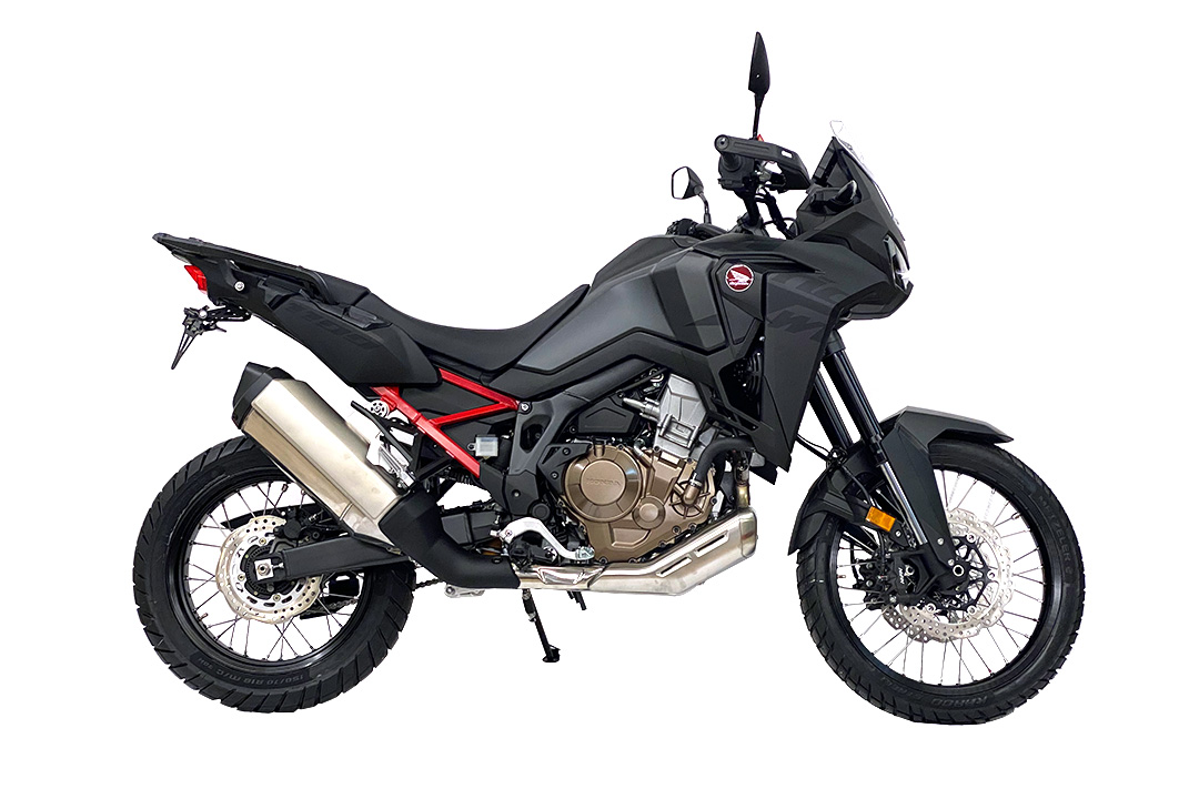 alpha Technik Soporte de matrícula para Honda CRF1100L Africa Twin, a partir del año de modelo 2020-, Tipo SD08 / SD13 / SD09 / SD14