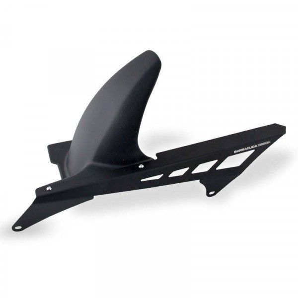 Guardabarros Barracuda negro para Honda CB500X 2014-2018 y CB500F 2013-2017 / CBR500R 2016-
