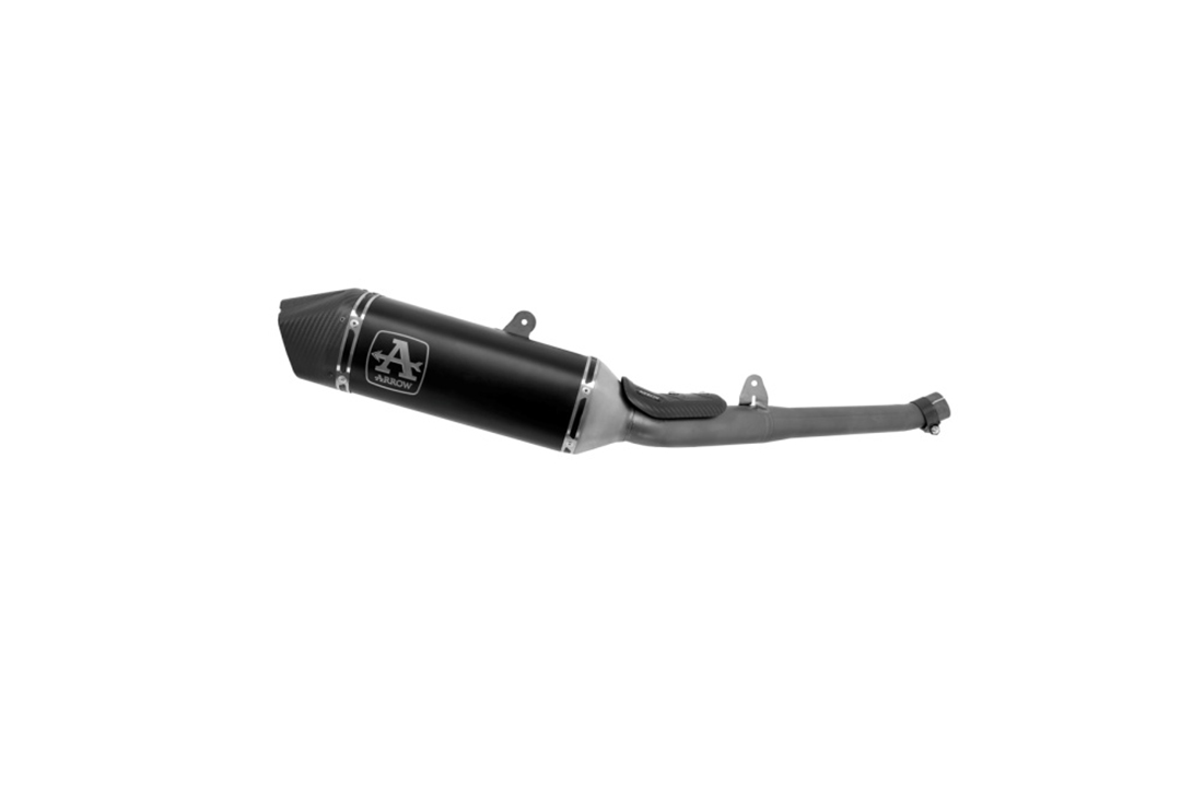 ARROW VELOCE DARK Slip-On Titanio para Triumph Street Triple 2020-