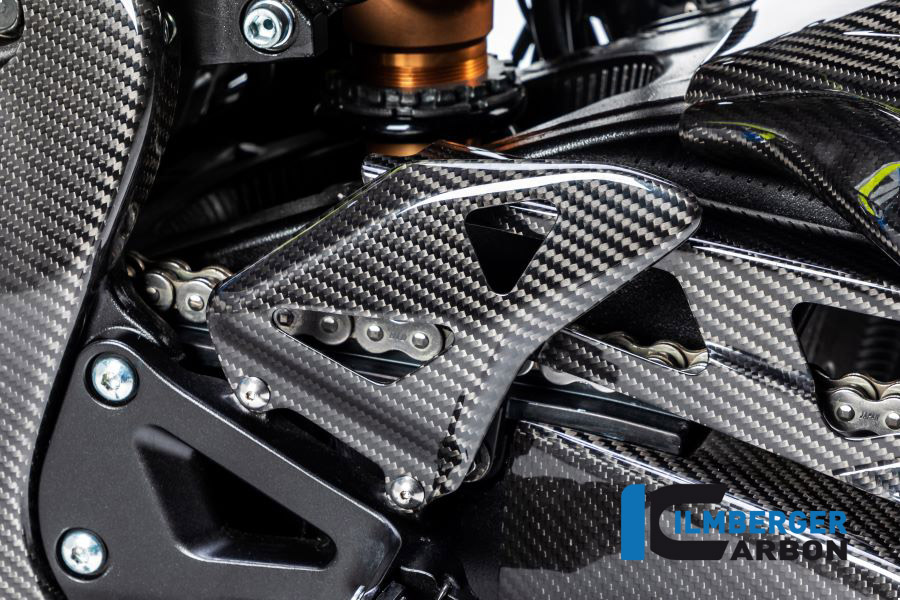 Ilmberger Carbon Protector de talón lado izquierdo, Carbono, Suzuki GSX-R 1000