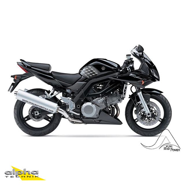 Stompgrip transparente, Volcano, para BMW, R1200GS (Adventure), Suzuki, SV650 (S), SV1000