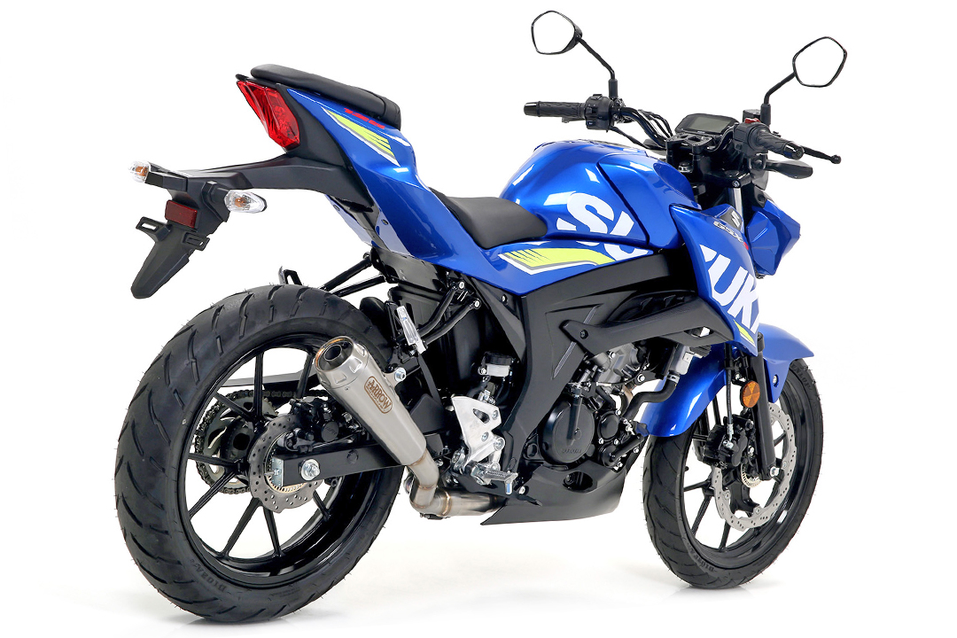 Escape ARROW PRO RACE para Suzuki GSX-S125 / GSX-R125 2017-, acero inoxidable (Solo con colector ARROW)