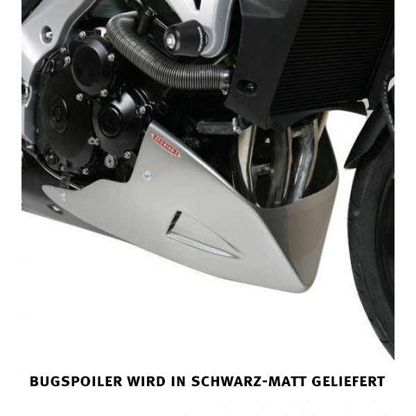 Quilla Barracuda AEROSPORT para Suzuki GSR600 2006 - 2011 GSR750 2011 - 2016 negro mate