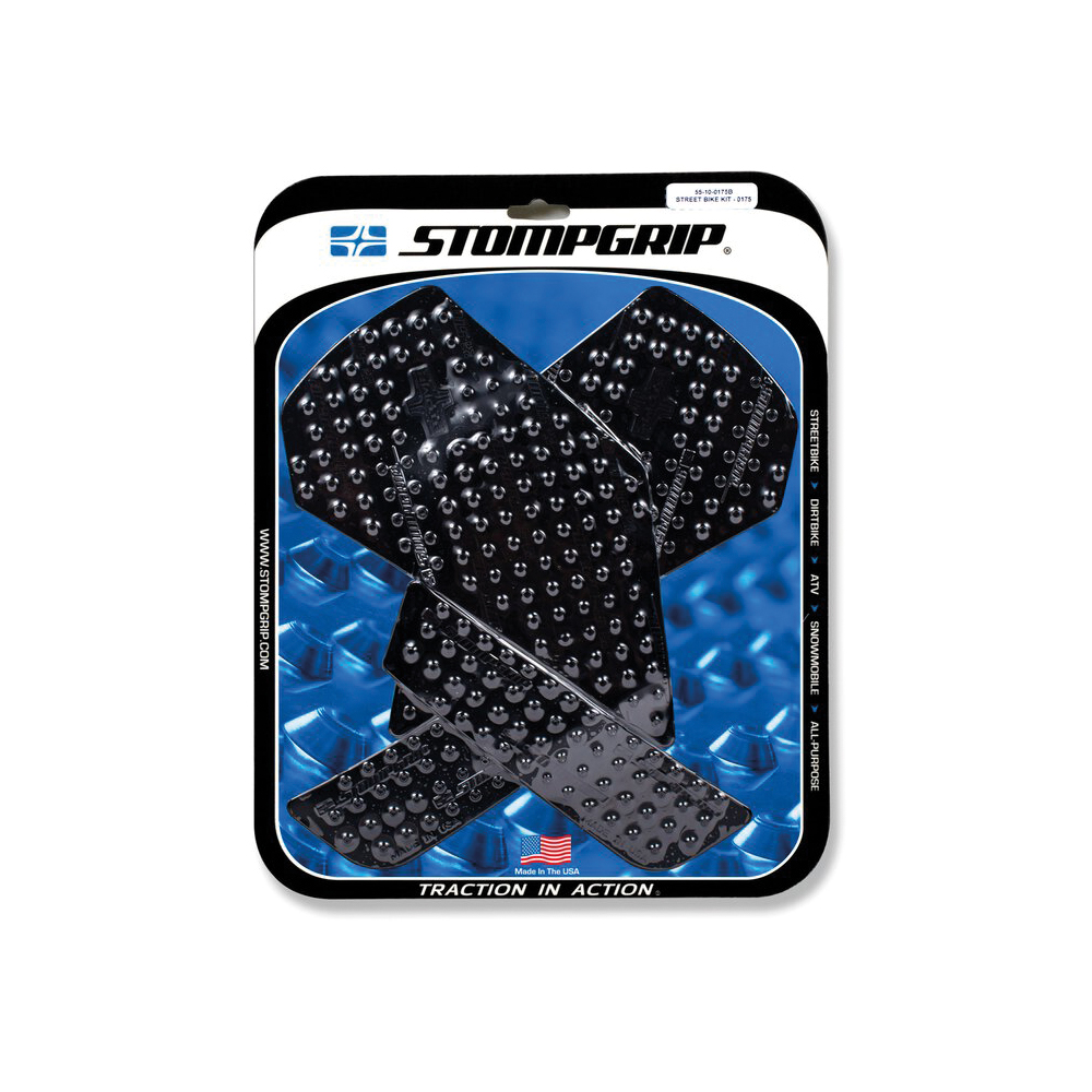 Almohadillas de tracción Stompgrip negras, para BMW F900XR 2020-2025