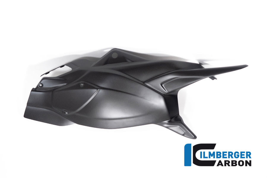 Cubiertas de basculante Ilmberger de carbono con cubrecadena, mate, Ducati Multistrada V4 Pike's Peak 2022-