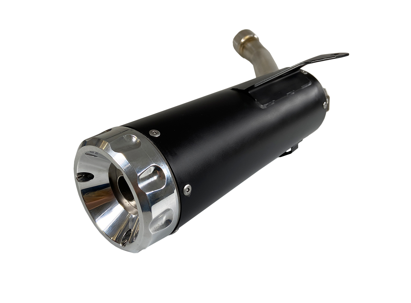 Escape ARROW REBEL Sip-On de acero inoxidable negro con tapa de extremo de aluminio para Honda CL500 año del modelo 2023-