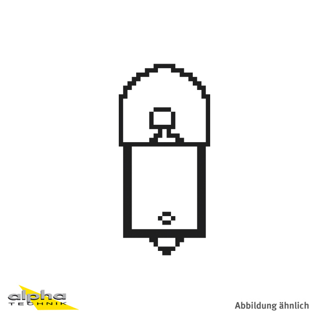 LÁMPARA P21W, 12V 21W BA15s, bola bombilla