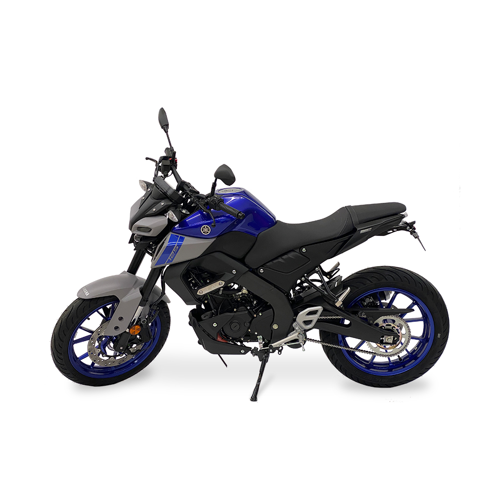 Soporte de matrícula alpha Technik para Yamaha MT125, Tipo RE39, RE40 / RE47, a partir del año de modelo 2020-