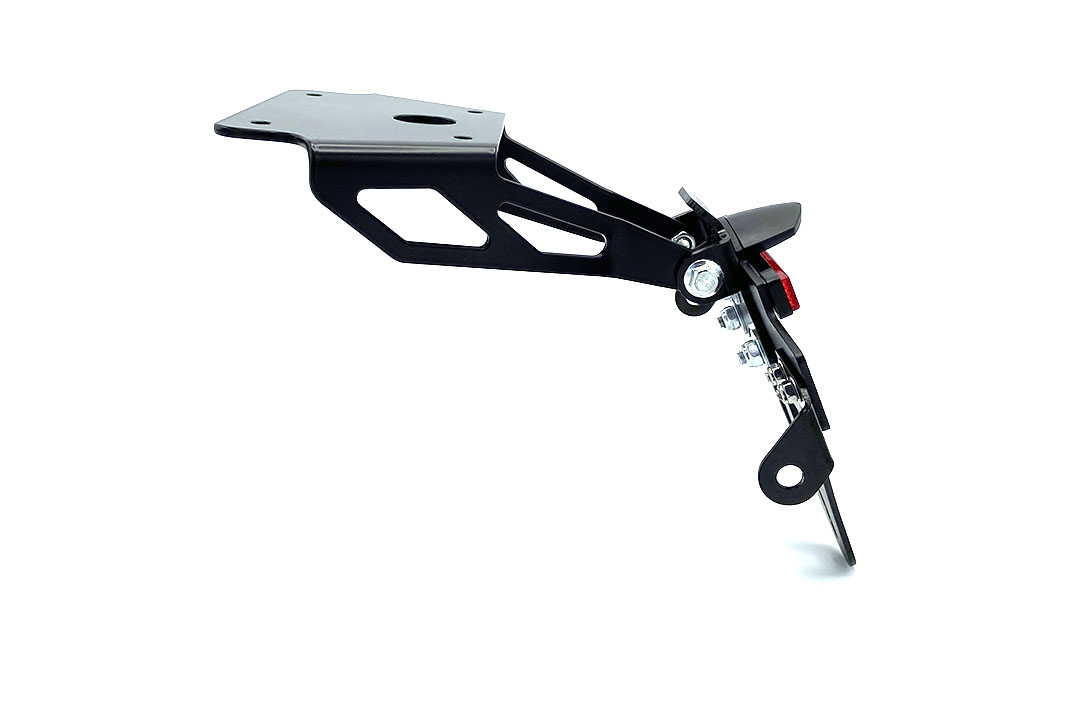 Soporte de matrícula alpha Technik para Kawasaki Z650RS año de modelo 2022-