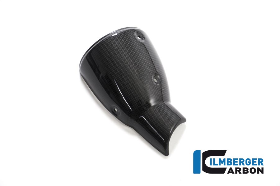 Ilmberger Carbon silenciador-Protector de talón brillante