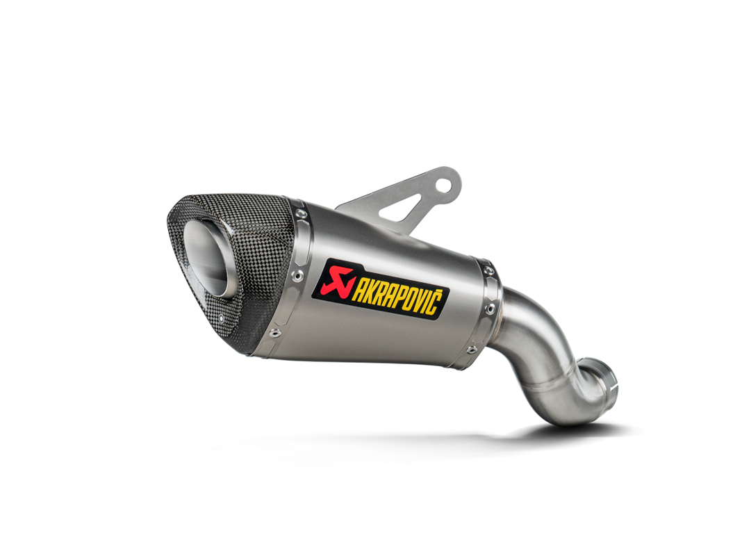 Silenciador Akrapovic Slip-On Line (Titanio) para Kawasaki Z900, 2025-