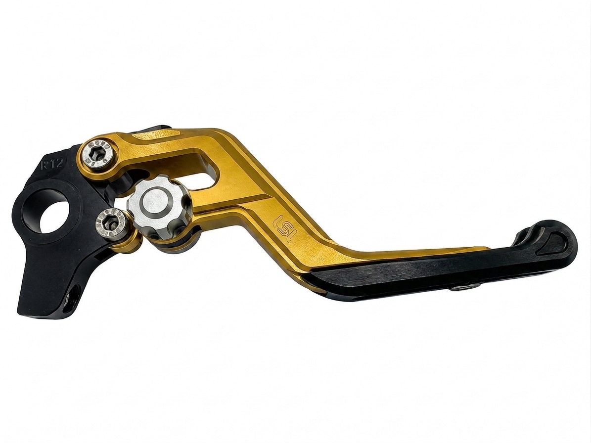 LSL ERGONIA Maneta de freno R68R Oro/Plata/Negro