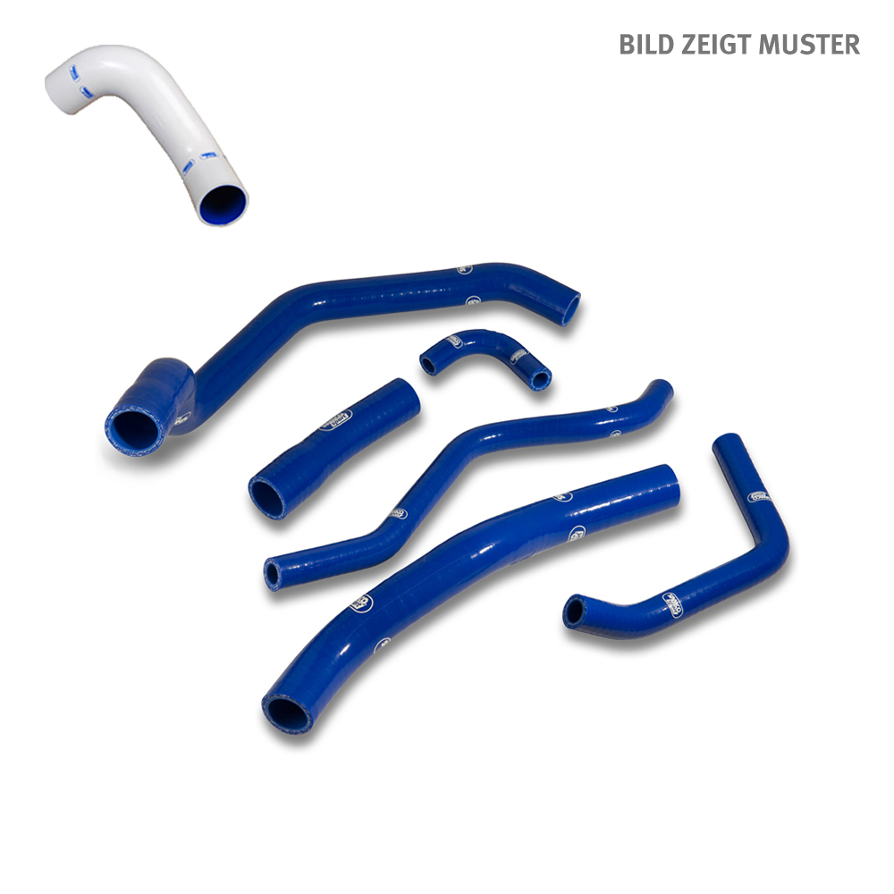 Kit de mangueras de silicona SAMCO SPORT blanco para KTM 950 Adventure S 990 Adventure S M 990 Super Duke Año del modelo 2004-2016