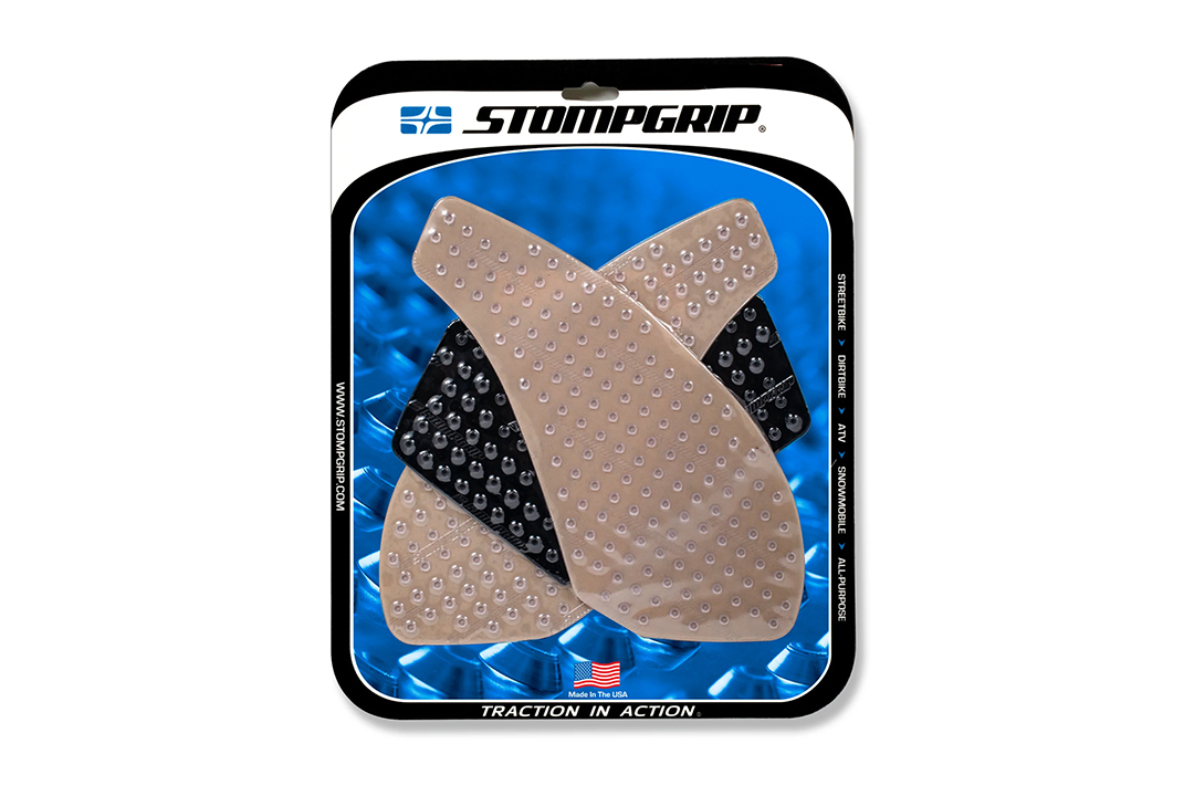 Stompgrip híbrido, Volcano, para Kawasaki ZX6R Ninja, 2007-2008