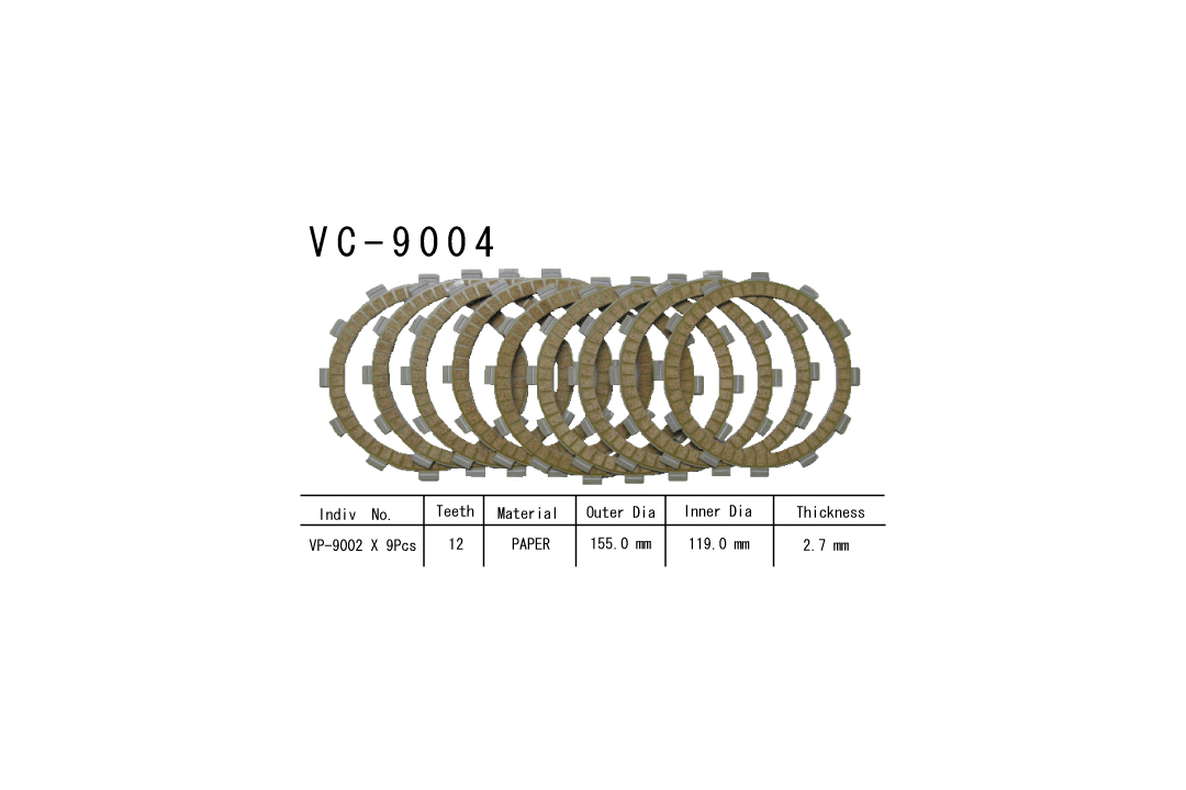 Vesrah disco de embrague-Kit de embrague KTM