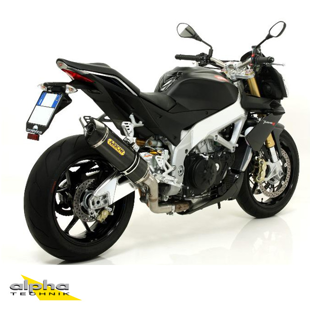 ARROW Escape RACE TECH para Aprilia RSV4 / V4R / RSV4RF / Tuono V4 de Carbono