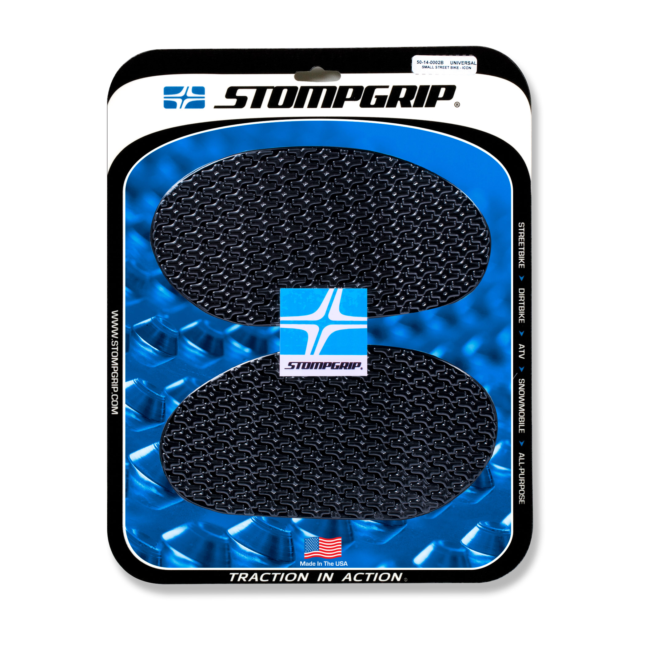 Stompgrip Universal pequeño negro, Icon, 2 piezas
