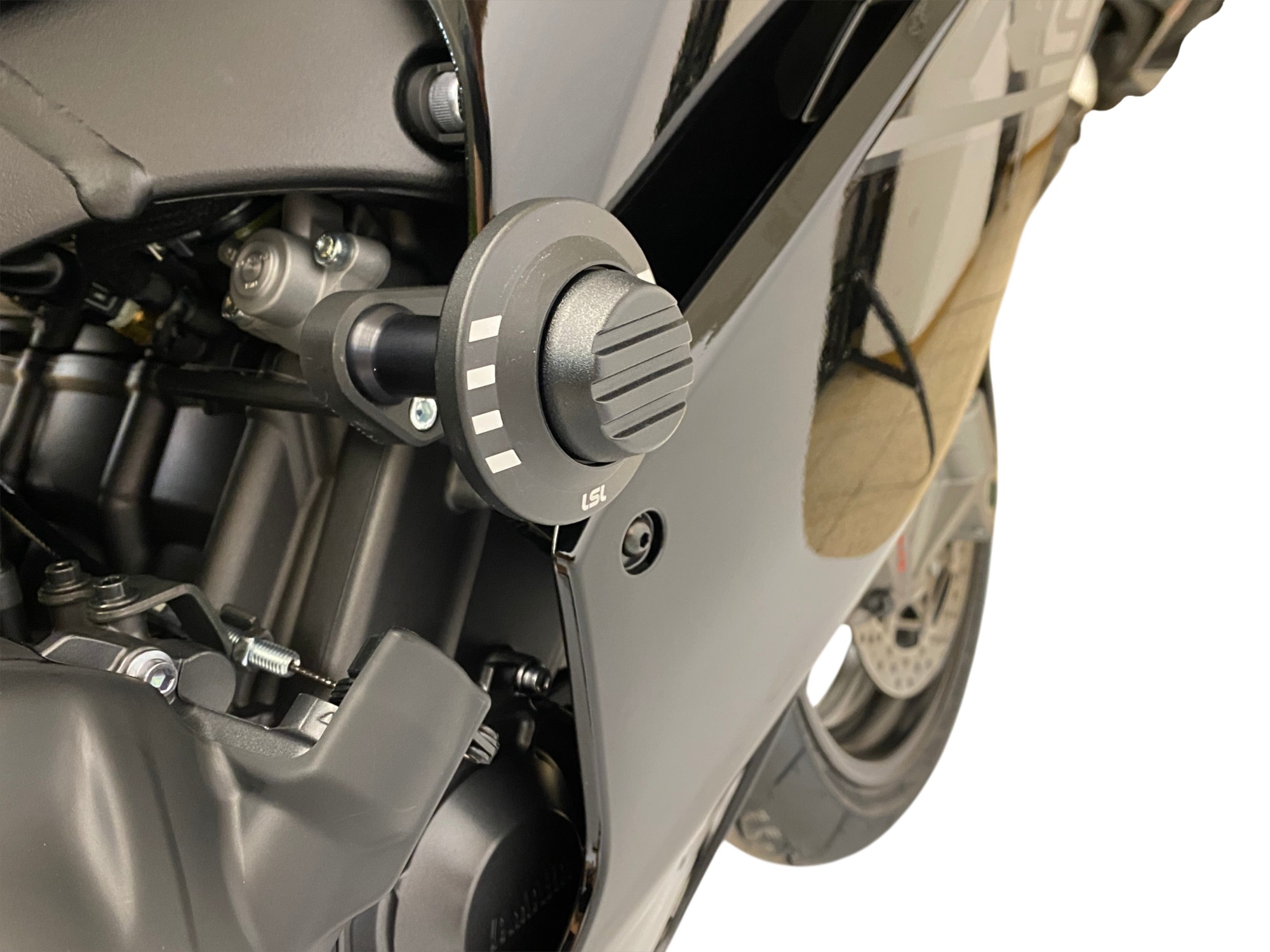 LSL Crash Pad Befestigungskit schwarz für Yamaha R9, 2025-