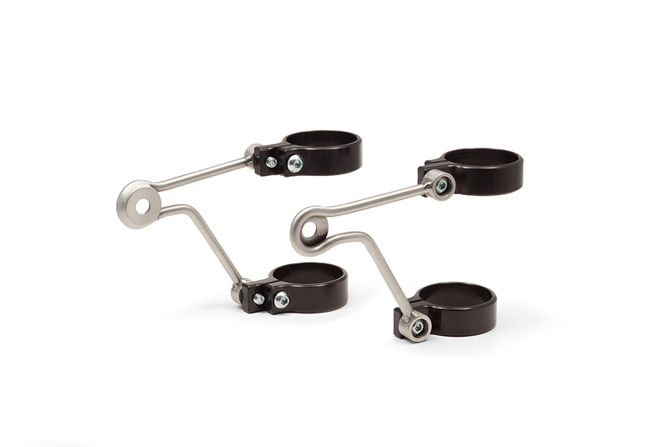 Soporte de faro LSL 53mm, acero inoxidable sin luz de intermitenteaufnahme