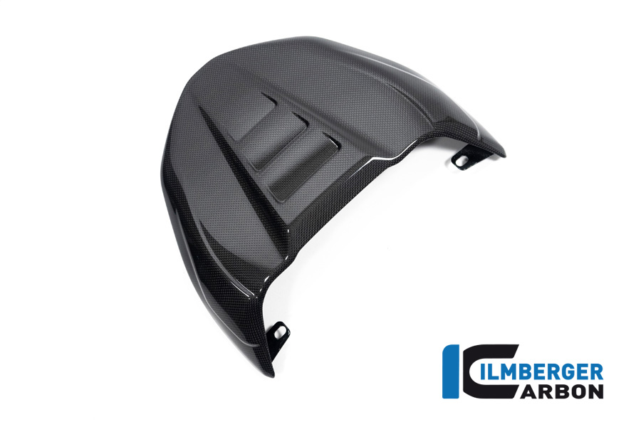 Cubierta de asiento de pasajero de carbono Ilmberger, brillante, Ducati Diavel V4, 2023-