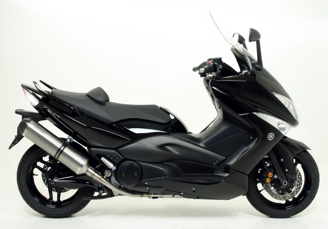 Sistema completo GIANNELLI IPERSPORT para Yamaha T-Max 500, 2008-11, sin catalizador, Titanio