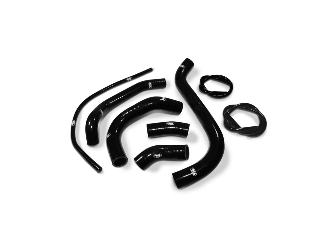 SAMCO SPORT Kit de mangueras de silicona negro para Honda CB1100SF X11 Año del modelo 1999-2001