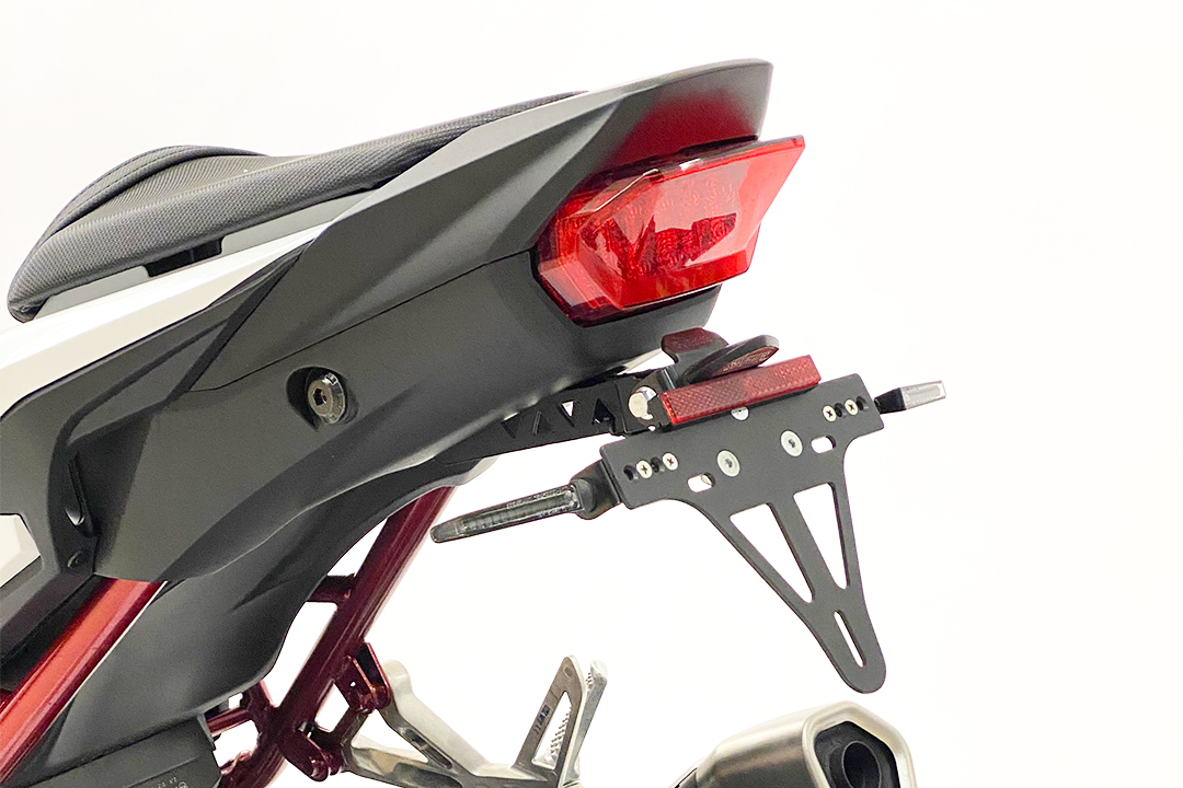 Soporte de matrícula para Honda CB500F, CBR500R y CB750 Hornet, a partir del año modelo 2017-