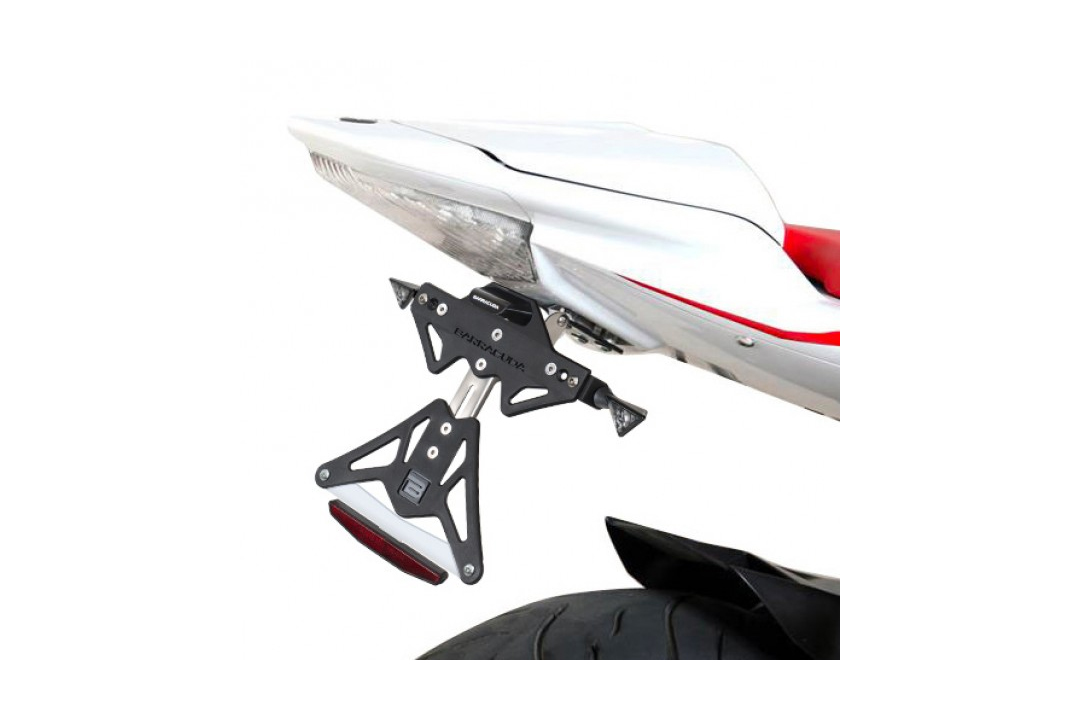 Soporte de matrícula Barracuda Yamaha R6
