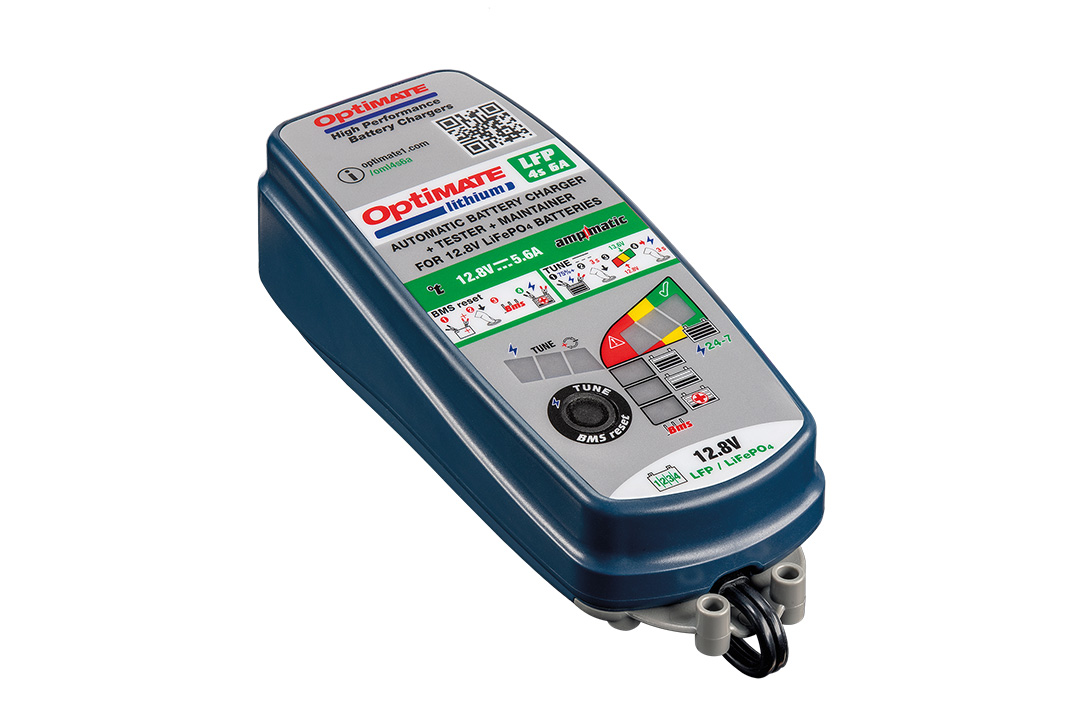 cargador de batería OPTIMATE Lithium 4s 6 Amperios