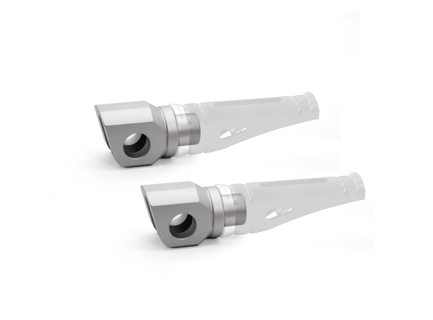 Barracuda KIT DE SOPORTES Adaptador de estriberas para estriberas de pasajero para Benelli TRK 702 / X a partir del modelo del año 2023-