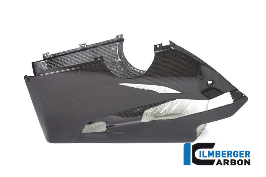 Quilla de Carbono Ilmberger para Escape Akrapovic Slip On para Ducati Panigale V4 / V4S a partir de 2018