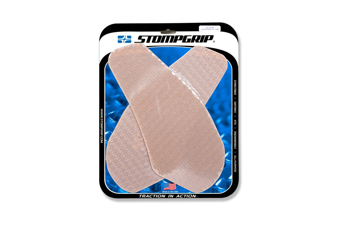 Stompgrip transparente, Icon, para Yamaha YZF-R6, 2003-2005