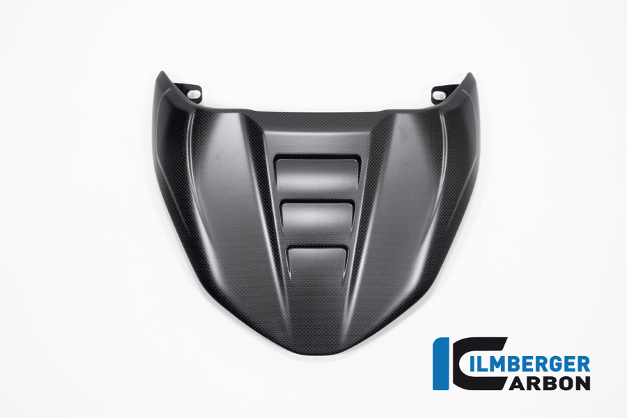 Cubierta de asiento de pasajero Ilmberger Carbono, mate, Ducati Diavel V4, 2023-