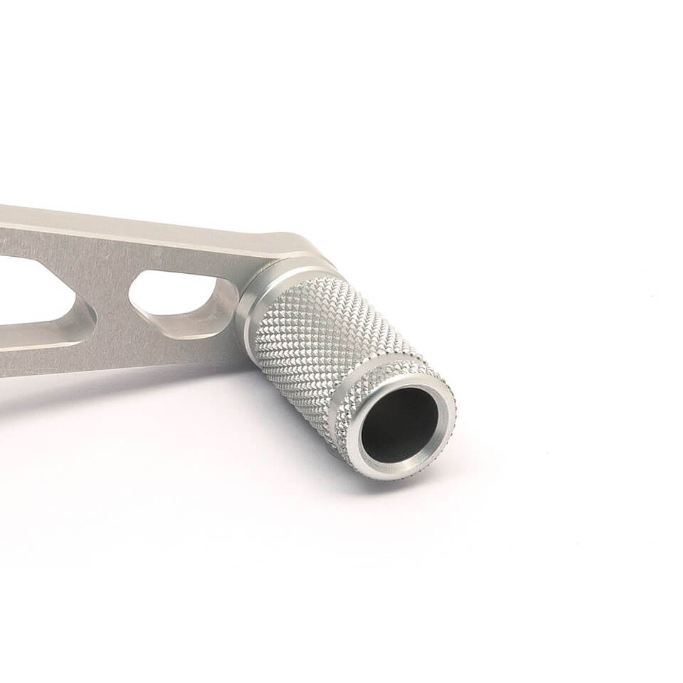 Pomo de freno LSL, anodizado en plata
