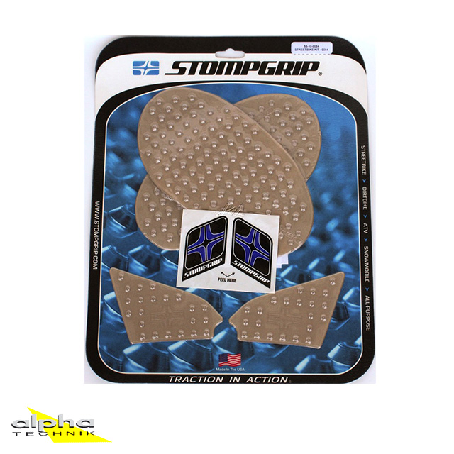 Stompgrip transparente, Volcano, para BMW F700GS, F800GS (Adventure), 2013-2018