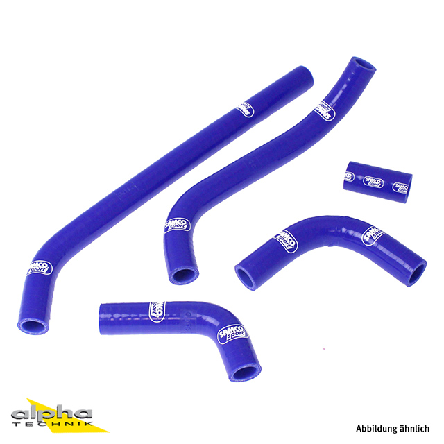 Kit de mangueras de silicona SAMCO SPORT azul para Yamaha TZ250 modelo 1990