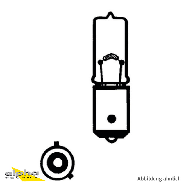 BOMBILLA 12V 23W BAY9s