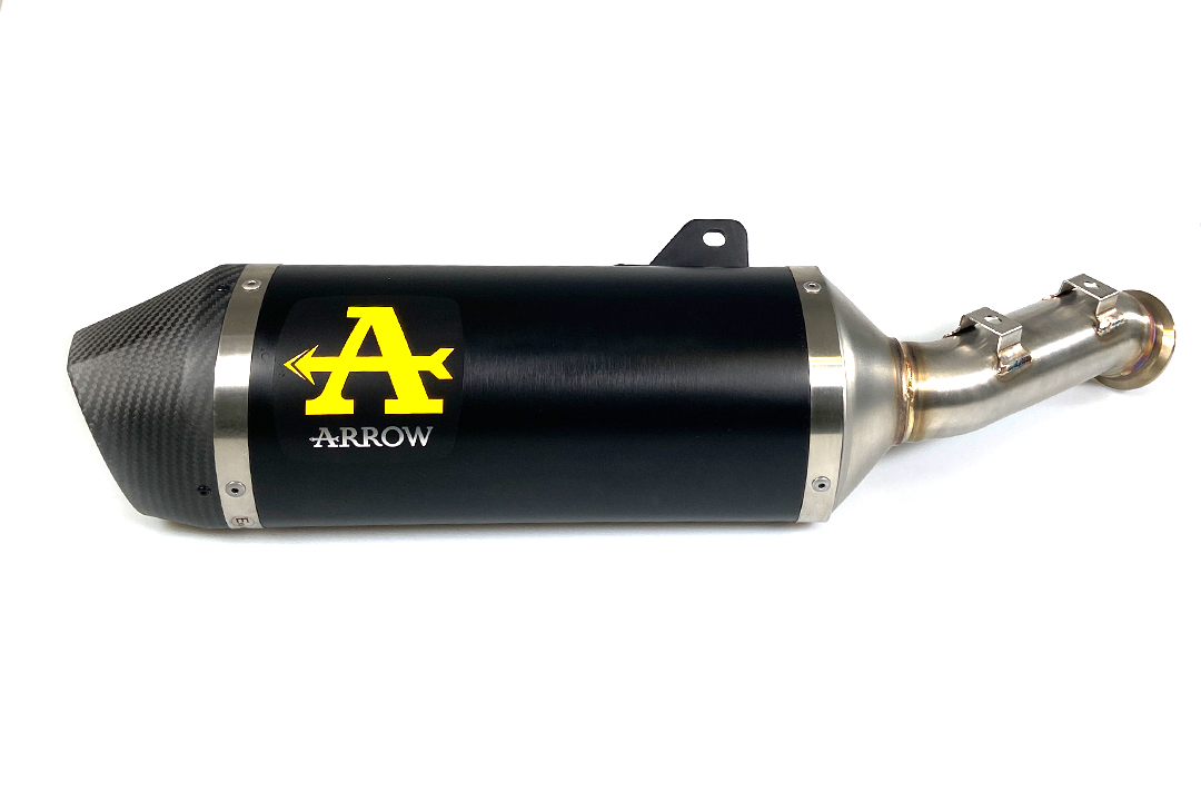 Escape ARROW RACE TECH Aluminio negro para KTM 790 Duke 2018- / 890 Duke R 2020-