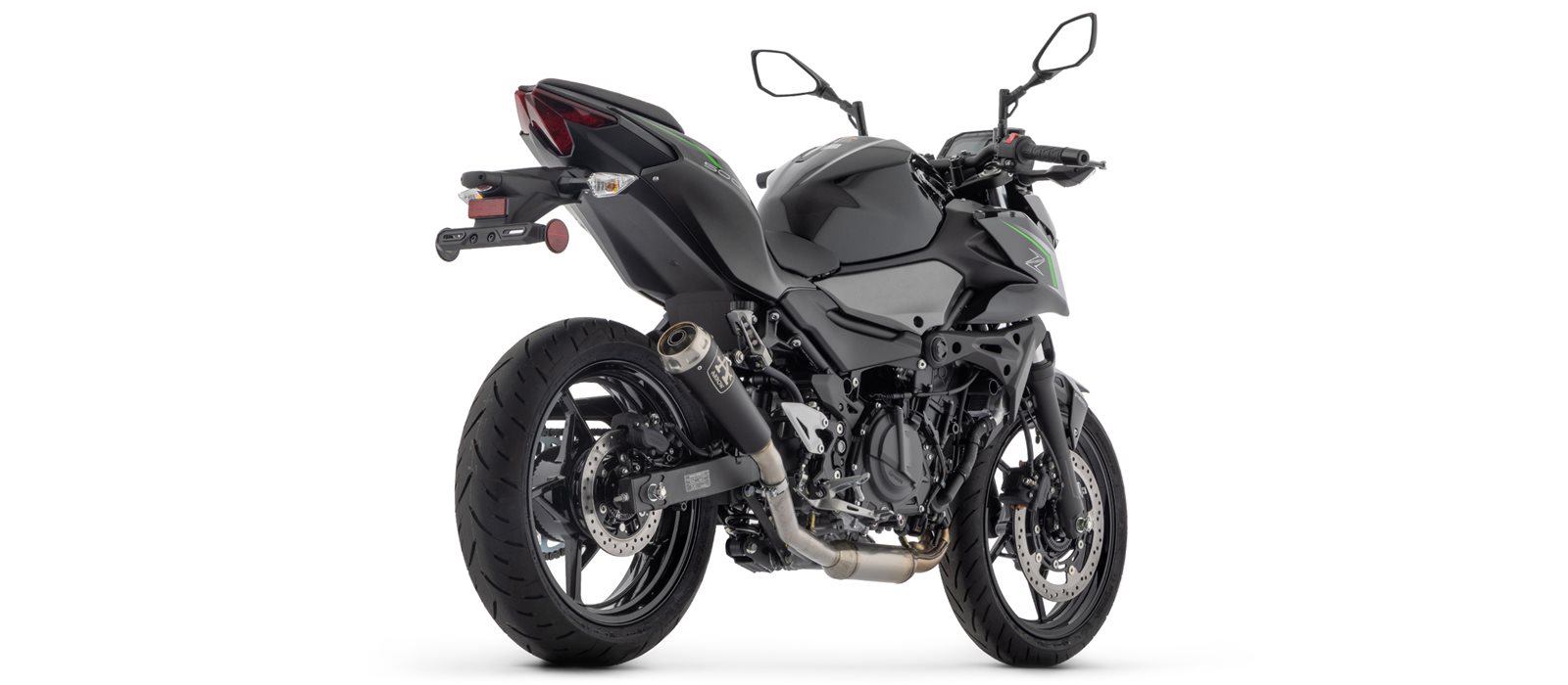 Escape ARROW PRO RACE NiChrome para Kawasaki Z500, Ninja 500 Año del modelo 2024-