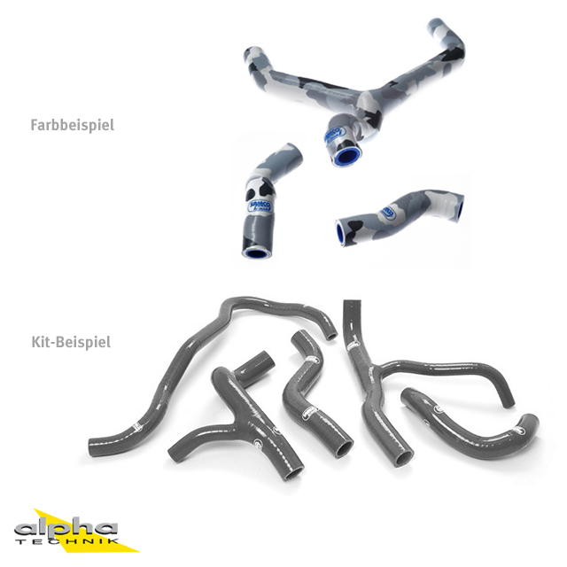 Kit de mangueras de silicona SAMCO SPORT camuflaje urbano para Honda CB1000R modelo 2008-2016
