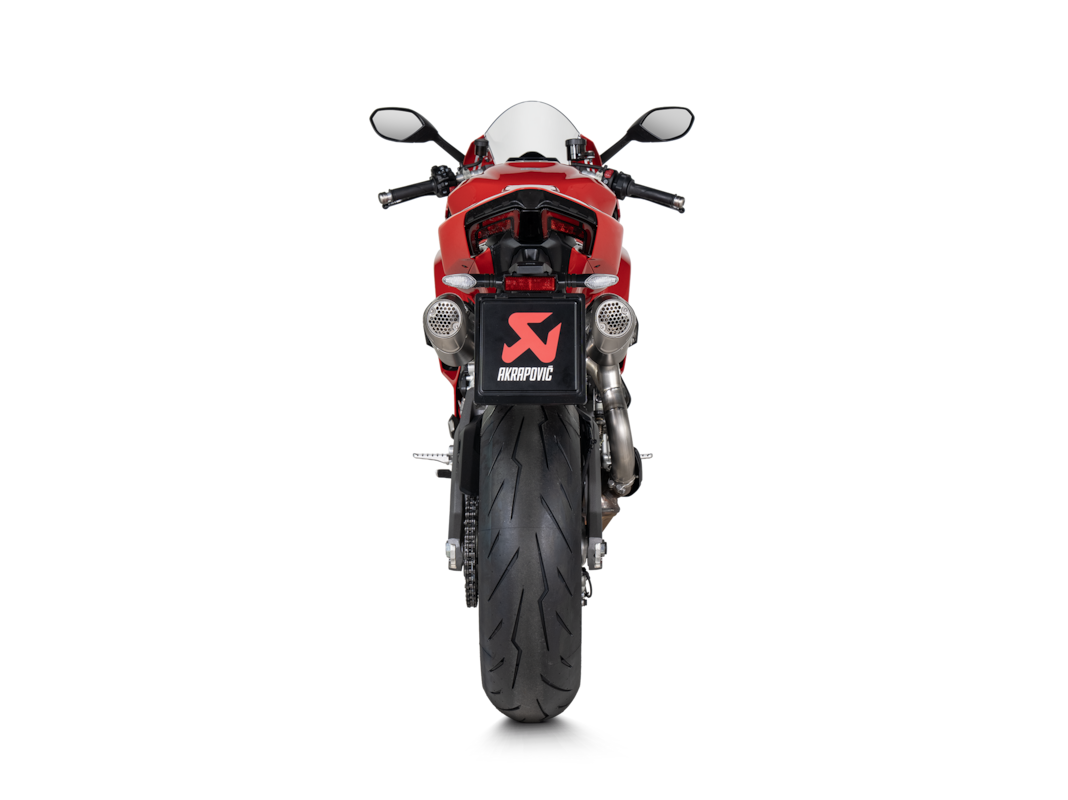 Akrapovic Slip-On Line (Titanium) Escape para Ducati Panigale V2, Streetfighter V2 Año del modelo 2025-
