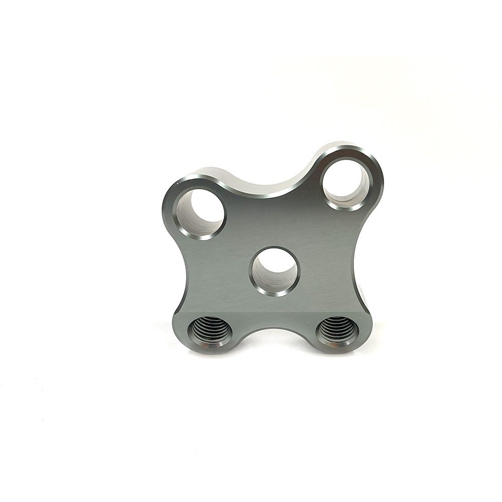 >TRACK< Sistema de reposapiés color titanio KTM RC390 2014- ABE