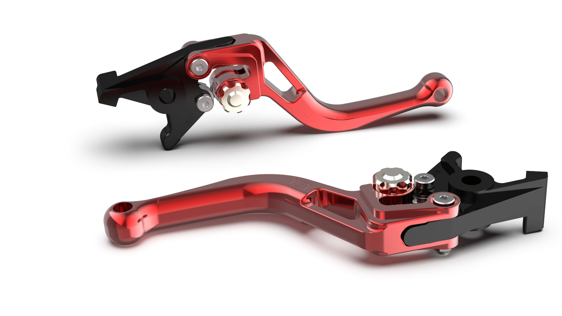 LSL maneta del embrague BOW L83R, corto, rojo/plata