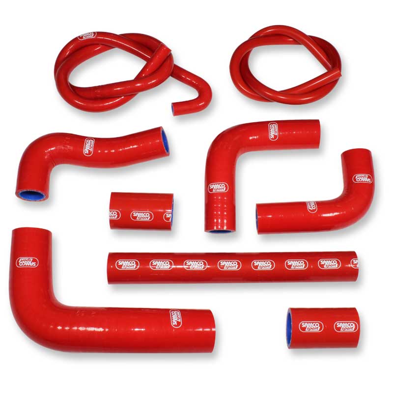 Kit de mangueras de silicona SAMCO SPORT rojo para Ducati Monster S4RS año del modelo 2006-2009