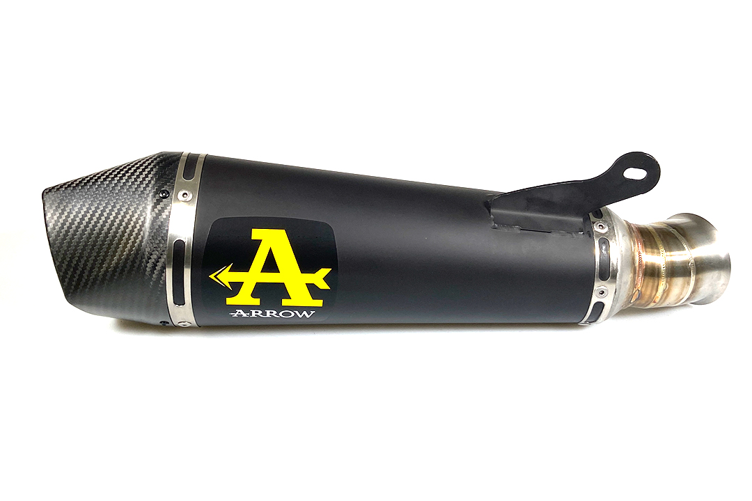ARROW Silenciador X-KONE Acero inoxidable negro para KTM 1290 Super Duke R año modelo 2020-, 1390 Super Duke R 2024-