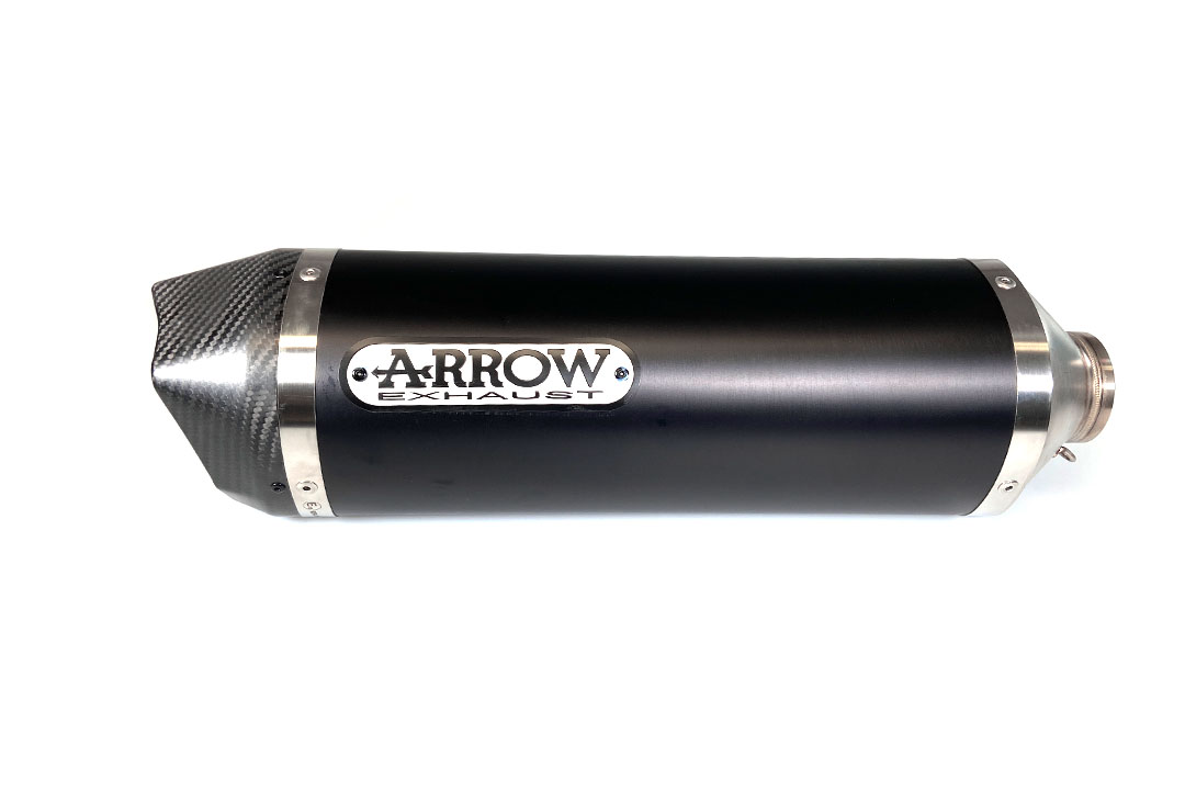 Escape ARROW RACE TECH para Honda NC700X/S y NC750X/S y NC700D/750D Integra de aluminio, negro