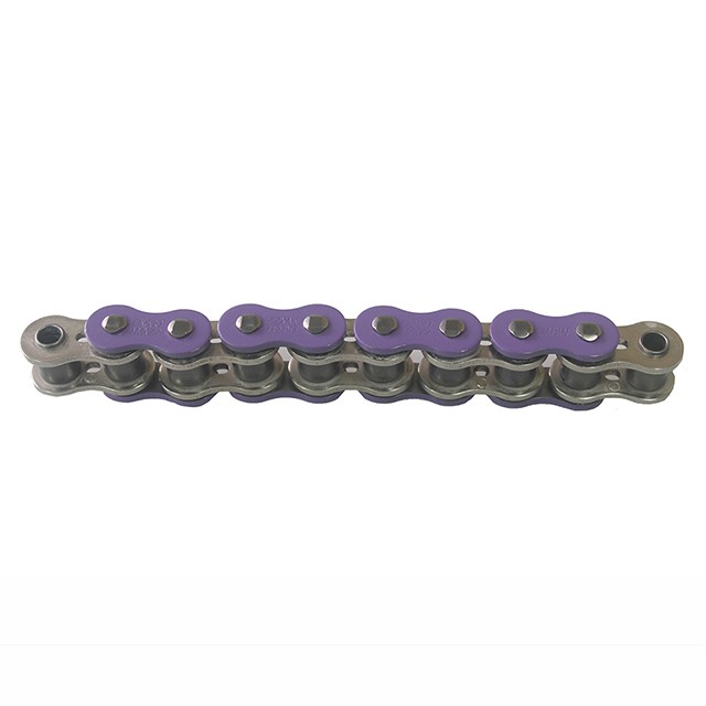 cadena ENUMA MVXZ-2 525, cadena de repuesto OEM ideal - 94 eslabones - Color Violeta