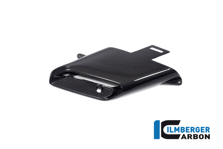 Ilmberger Carbon Conducto de Salida bajo Conducto de Aire lado derecho Brillante para Ducati Diavel V4 2023-, Acabado Brillante