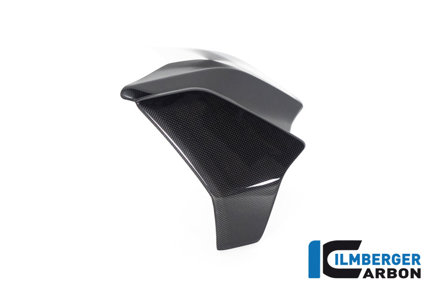 Ilmberger Carbon Cubierta de radiador de agua lado izquierdo, brillante, Ducati Diavel 1260, 2019-