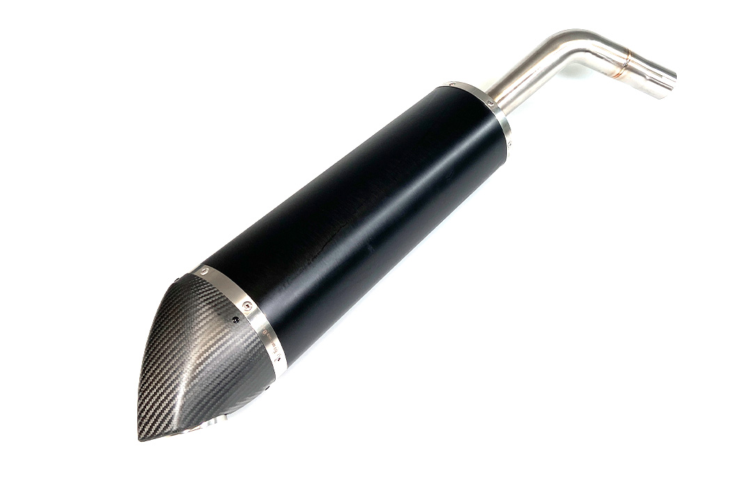 ARROW Escape RACE TECH para Yamaha XT1200Z Super Tenere 2010- de aluminio, negro